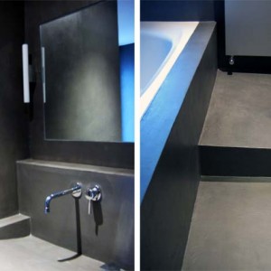 salle de bain couleur platinium