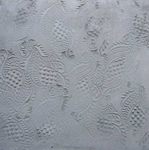 Béton motif empreintes Flore Molinaro